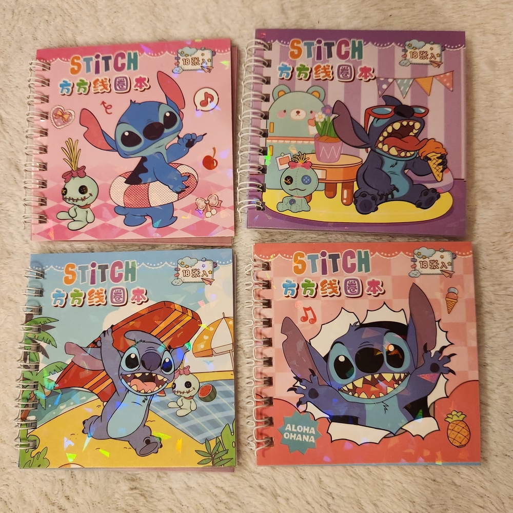 Stitch Kids Activity Book Set - Colorful
